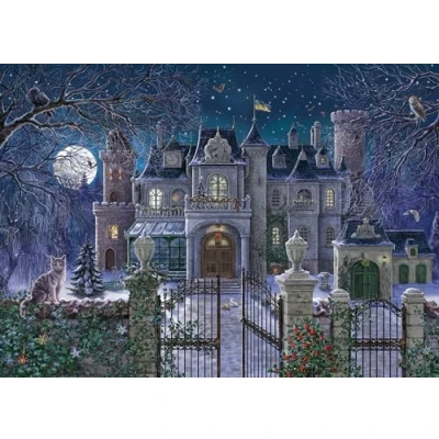 Afbeelding van Ravensburger Puzzle 12000505 Die Weihnachtsvilla 1000 Teile für Erwachsene und Kinder ab 14 Jahren, Weihnachtspuzzle