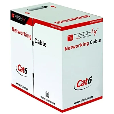 Afbeelding van Techly ITP C6F FL netwerkkabel Grijs 305 m Cat6 F/UTP (FTP)