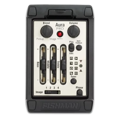 Afbeelding van Fishman Aura Pro Preamp Narrow Format voorversterker + pickup
