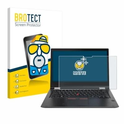 Afbeelding van BROTECT Screenprotector voor Lenovo ThinkPad Yoga X380 Folie Beschermfolie matte