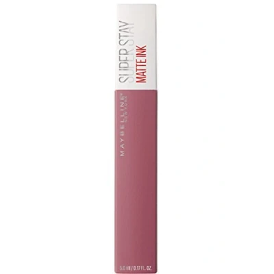 Afbeelding van Maybelline New York Lippenstift Matte SuperStay Ink, Langhoudende Lip Colour, Formule zonder overdracht, Lover (15), 5ml