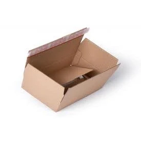 Afbeelding van Verzenddoos, boekwikkel met plakstrip, bruin, ft 310 x 230 110 mm