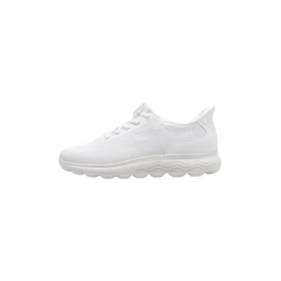 Afbeelding van Geox D Spherica PLUS Sneakers laag, Dames, Maat: 42, White Textiel/ synthetisch
