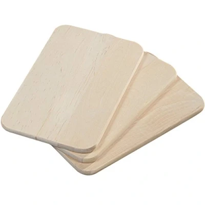 Afbeelding van Kesper 69003 ontbijtplankje van berkenhout, 3 stuks, 23 x 15 1 cm