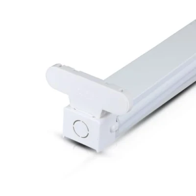Afbeelding van V TAC VT 16011 Dubbele LED buizen fitting wit 60CMx2 IP20