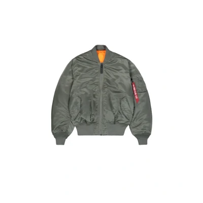 Afbeelding van Alpha Industries Bomberjacks, Heren, Maat: 3XL, Vintage green