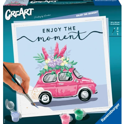 Afbeelding van Ravensburger CreArt Schilderen op Nummer Enjoy The Moment