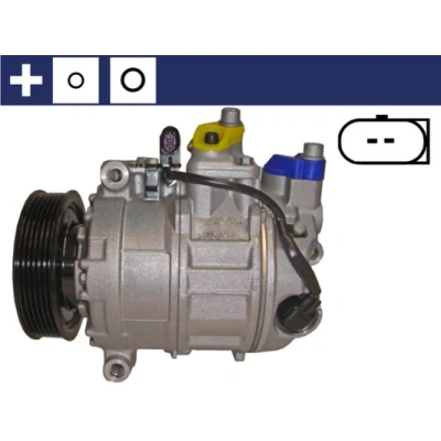 Afbeelding van Compressor, airconditioning MAHLE ACP 110 000S