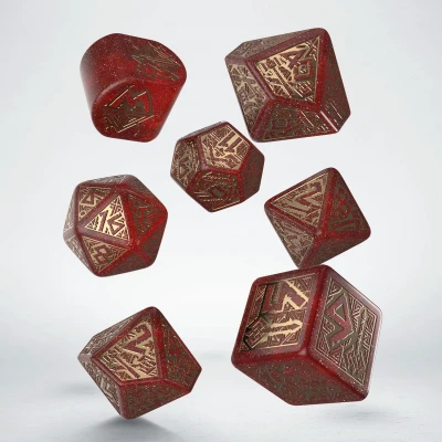 Afbeelding van Q Workshop Dwarven Dice Set Jewels (7)