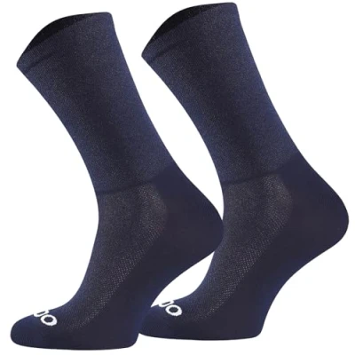 Afbeelding van TODO fietssokken heren en dames. Ademende racefiets sokken. heren, met motief ook hardloopsokken., Donkerblauw, 39 42 EU