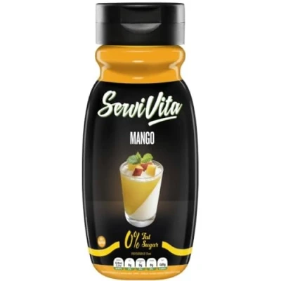 Afbeelding van Servivita Calorievrije Siroop (320ml) Nul siropen 9 heerlijke smaken Mango