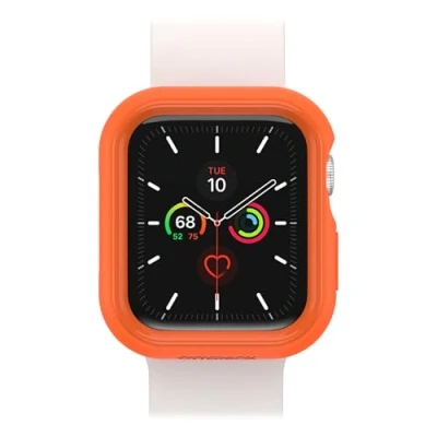 Afbeelding van OtterBox Horlogebumper voor Apple Watch Series SE (2e/1e generatie)/6/5/4 44mm, schokbestendig, valbestendig, slanke beschermhoes Watch, Guards Display en randen, oranje