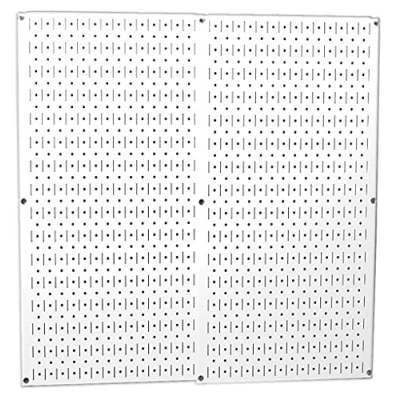 Afbeelding van Wall Control 30 P 3232W Wit Metalen Pegboard Pack