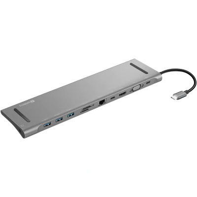 Afbeelding van Sandberg USB C 10 in 1 Docking Station