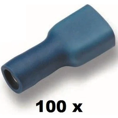 Afbeelding van Cimco vlakstekerhuls volgeisoleerd 1,5 2,5mm2 6,3X0,8 zak 100