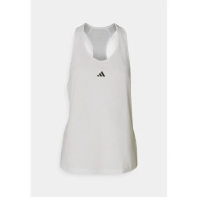 Afbeelding van adidas Performance Train Essentials Minimal Branding Racerback Top, Dames, Maat: XS, White