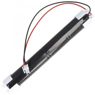 Afbeelding van Noodverlichting batterij NiCd 4.8V 4500mAh L1x4 Mono D met kabel en stekker vervangt Saft Ref.802106