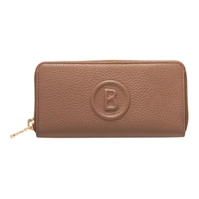 Afbeelding van Bogner Leren Portemonnee Bozen Ela Purse Cognac Bruine