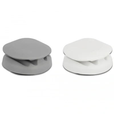 Afbeelding van Delock kabelhouder zelfklevend met 4 tules set 2 stuks