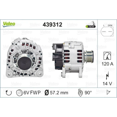 Afbeelding van Valeo Alternator/Dynamo 439312
