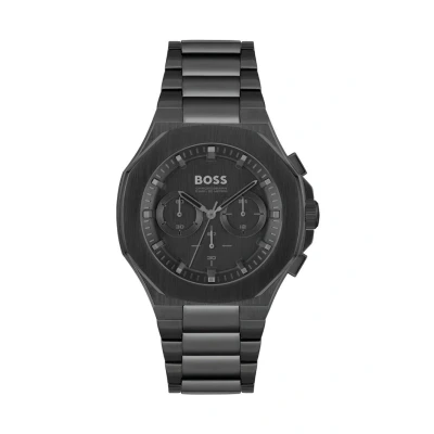Afbeelding van HUGO BOSS heren Taper horloge HB1514088 in de kleur Zwart