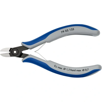 Afbeelding van Knipex 79 02 125 zijsnijtang ronde kop mm