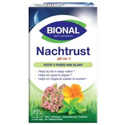 Afbeelding van Bional Nachtrust All In 1 Capsules
