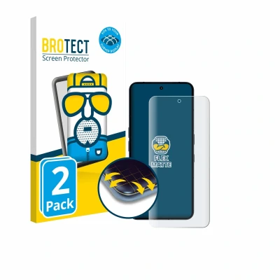 Afbeelding van BROTECT Screenprotector voor Nothing Phone (3) Folie Beschermfolie matte volledig dekking (2 Stuks)