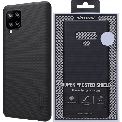 Afbeelding van Nillkin Super Frosted Shield Hoesje geschikt voor Galaxy A42 Zwart
