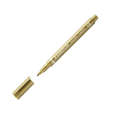 Afbeelding van Staedtler metallic marker goud 8323 11