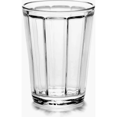 Afbeelding van Tumbler Serax Surface glassware by Sergio Herman Transparent 200 ml