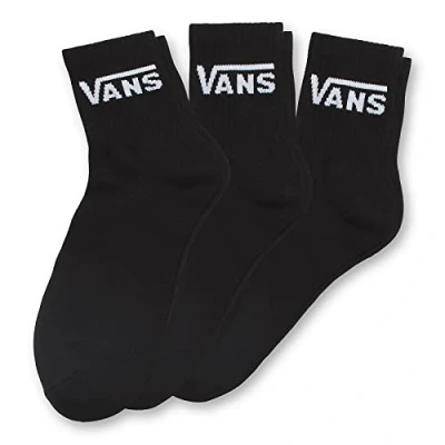 Afbeelding van Vans 3 PACK Classic HALF CREW Sokken, Heren, Maat: 42.5 47, Black