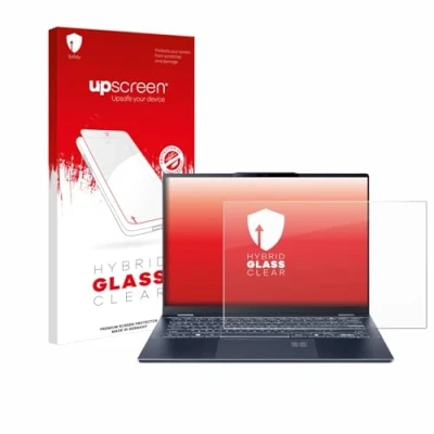 Afbeelding van upscreen Screenprotector voor Acer Swift 14 AI OLED SF14 51 Folie Beschermfolie Beschermglas transparant
