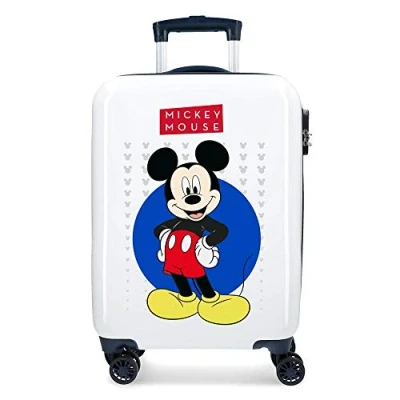 Afbeelding van Disney minnie enjoy the day cabinekoffer, blauw, 55 centimeters, cabine behuizing