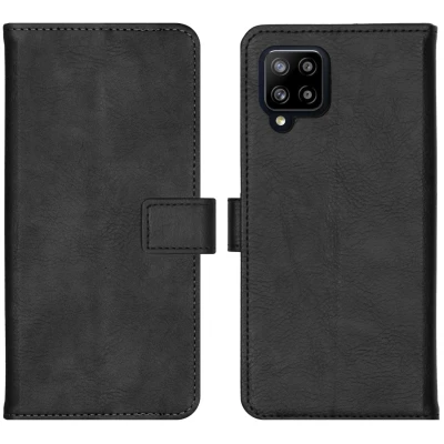 Afbeelding van Samsung Galaxy A42 Hoesje Kunstleder iMoshion Bookcase Zwart Telefoonhoesje