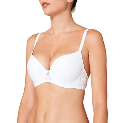 Afbeelding van Sassa Dames push up beha dirndl beugel, wit (wit 00100), 80B