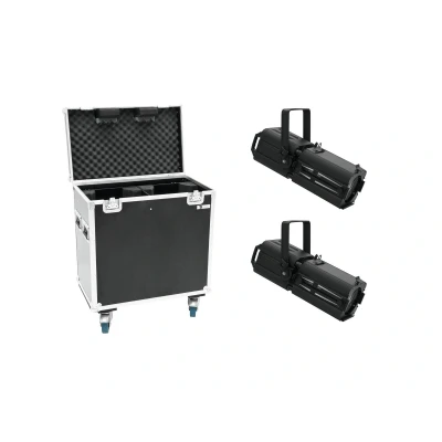 Afbeelding van EUROLITE Set 2x LED PFE 100 RGBW + Case
