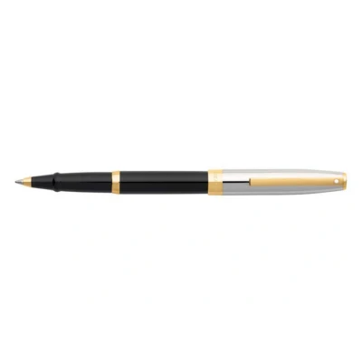 Afbeelding van Sheaffer rollerball Sagaris Glossy black chrome cap gold trims SF E1947551