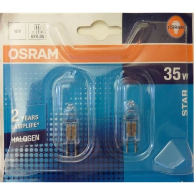 Afbeelding van Osram Halogeenlamp 35w 12v gy6,35 64432 bli 2 4008321201874