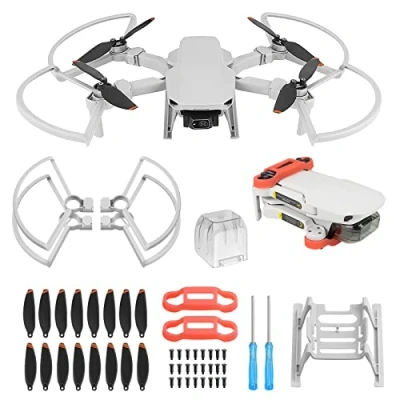 Afbeelding van Craznick Propellers voor DJI Mini 4K/Mini 2 SE Propeller Guard Landing Gear Been Extensions Houder Gimbal Cover SE/Mini Drone Accessoires Set