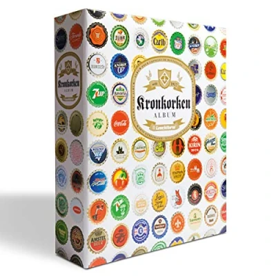 Afbeelding van Leuchtturm Kroonkurken Album Grande Inclusief 5 Compart Hoezen