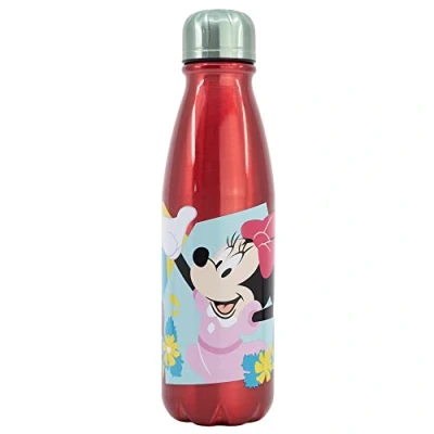 Afbeelding van Minnie Mouse aluminium drinkfles / drinkbeker 600 ml