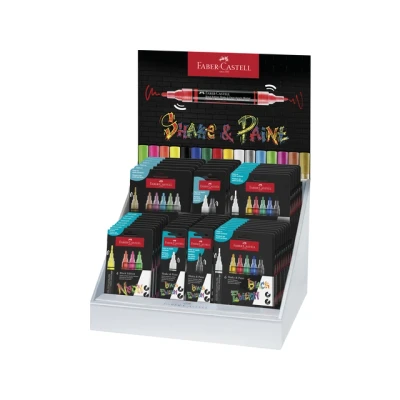 Afbeelding van Acrylmarker FC Black Edition Shake Paint display 50 stuks