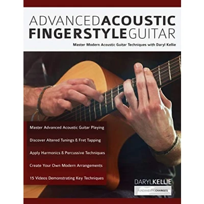 Afbeelding van Advanced Acoustic Fingerstyle Guitar: Master Modern Guitar Techniques With Daryl Kellie