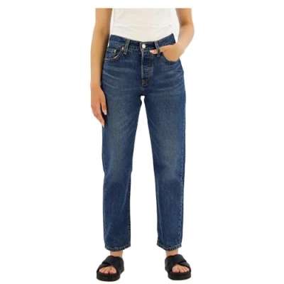 Afbeelding van Levi&#039;s 501 CROP Lightweight Straight leg jeans, Dames, Maat: 30x26, Energy refresh ltw