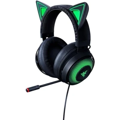 Afbeelding van Razer Kraken Kitty Edition Headset Hoofdband Zwart, Groen