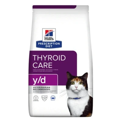 Afbeelding van Hill&#039;s Prescription Diet Y/D Thyroid Care Zak Kip Kattenvoer 1.5 kg