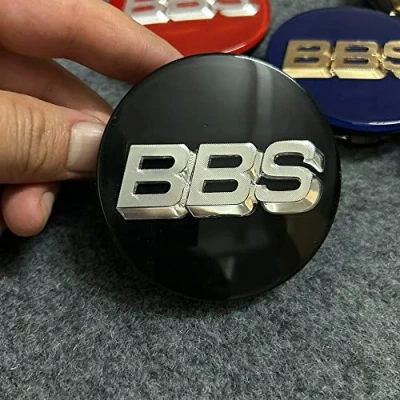 Afbeelding van 4 Stuks Auto Wiel Velg Center Naaf Cap Cover Decoratie Hub Caps voor BBS,B 56MM