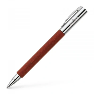 Afbeelding van Faber Castell rollerball Ambition perenhout bruin FC 148111