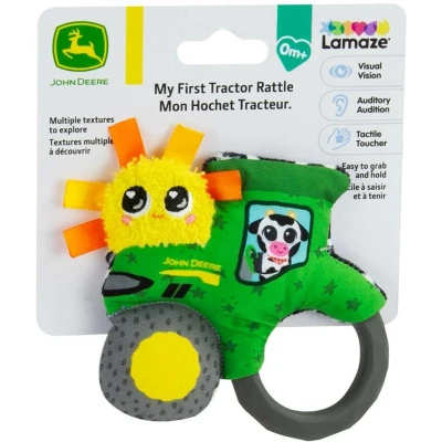Afbeelding van LAMAZE JOHN DEERE MY FIRST TRACTOR RATTLE.